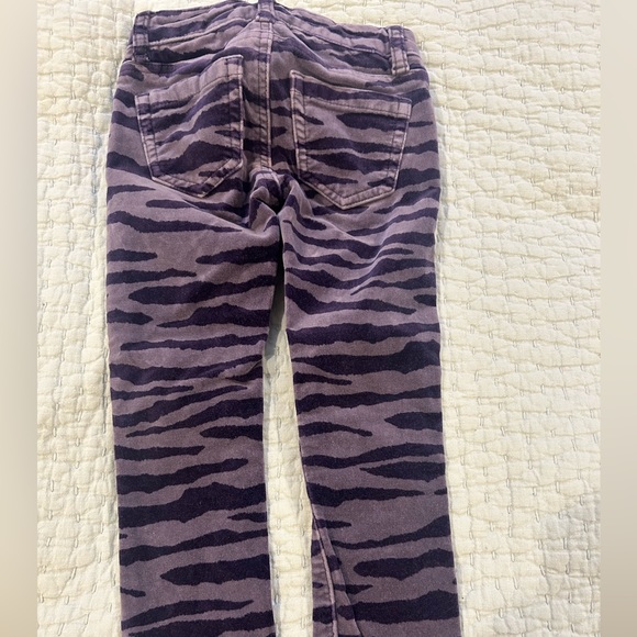 Mini Boden Purple Striped Velvet Pants, Size 4T. - Picture 4 of 8